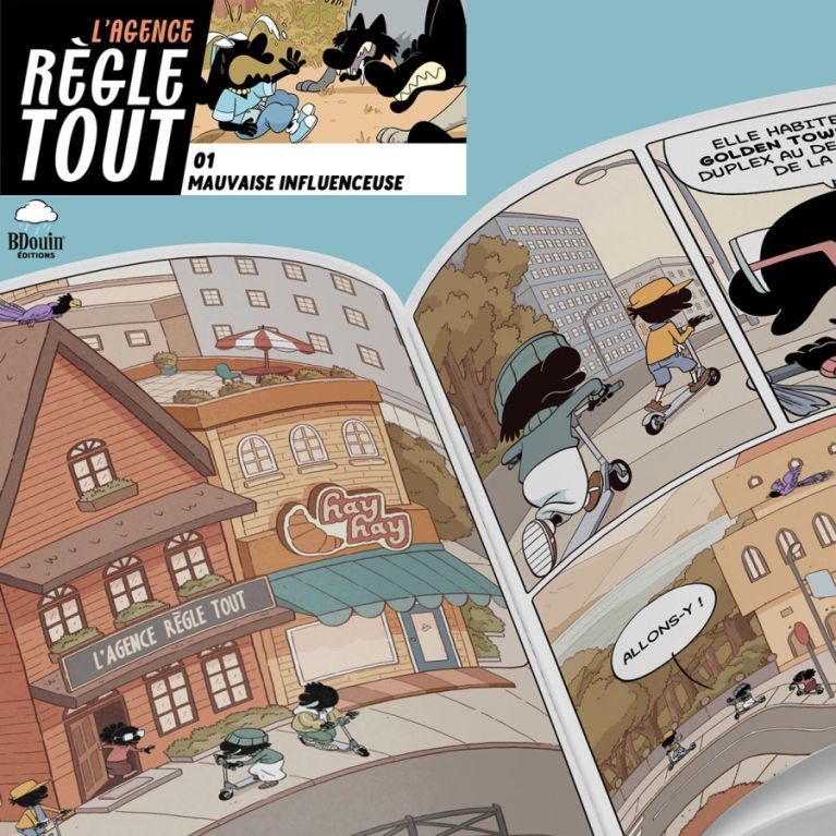 L'Agence Règle Tout Tome 1 : Mauvaise Influence – Faouzi Tarkhani – BDouin Éditions