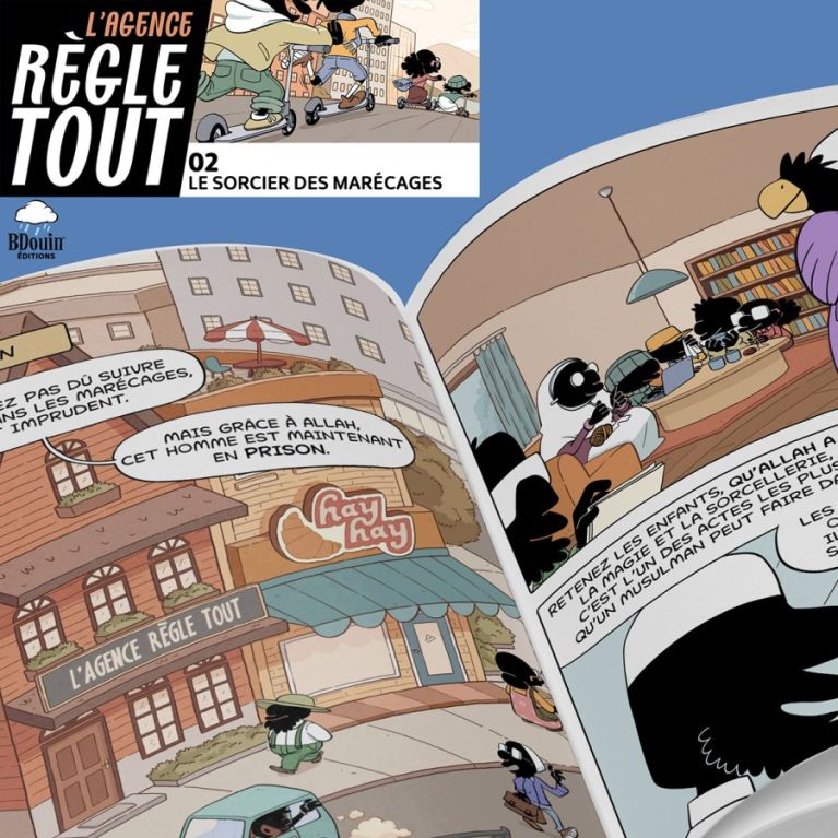 L'Agence Règle Tout – Tome 2 : Le Sorcier des Marécages – Faouzi Tarkhani – BDouin Éditions