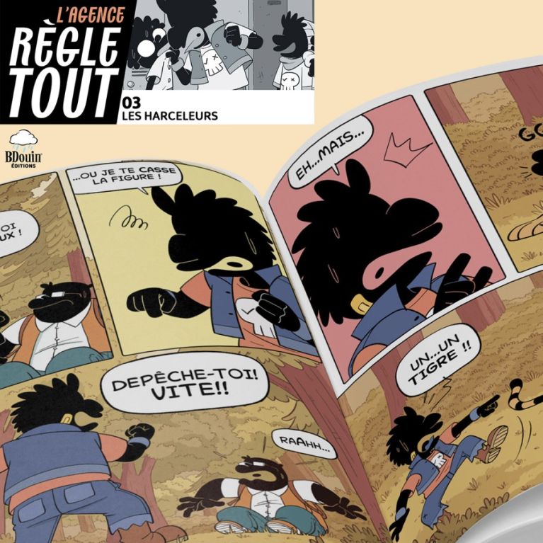 L'Agence Règle Tout – Tome 3 : Les Harceleurs – Faouzi Tarkhani – BDouin Éditions