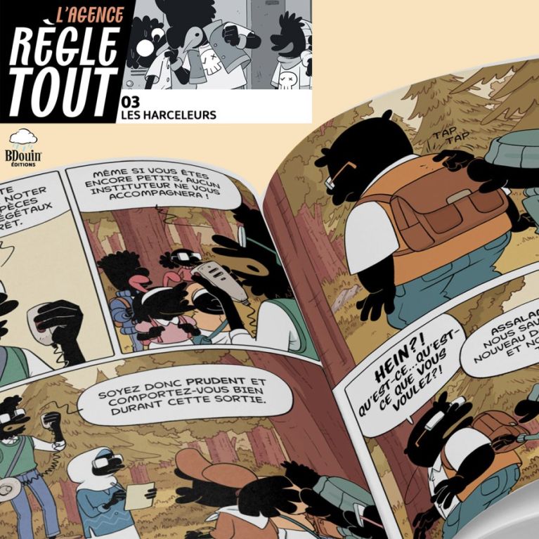 L'Agence Règle Tout – Tome 3 : Les Harceleurs – Faouzi Tarkhani – BDouin Éditions