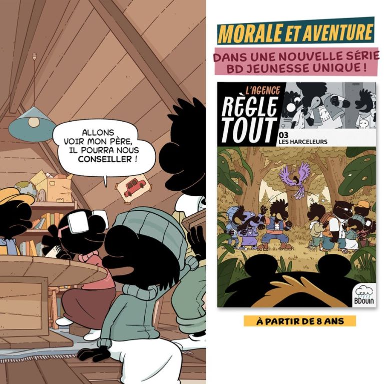 L'Agence Règle Tout – Tome 3 : Les Harceleurs – Faouzi Tarkhani – BDouin Éditions