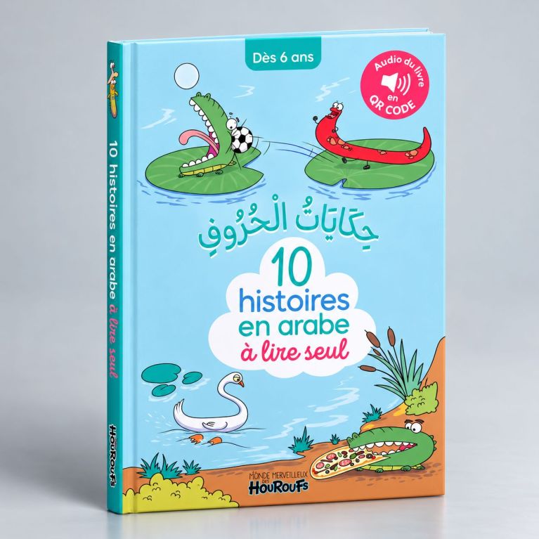 10 Histoires en Arabe à Lire Seul dès 6 Ans – Mouallima Joudi – Le Monde des Houroufs