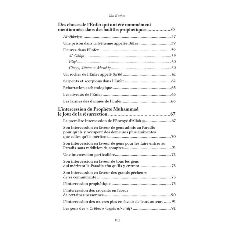 La description authentique de l'Enfer & ses supplices – Ibn Kathîr – Éditions Al-Hadîth
