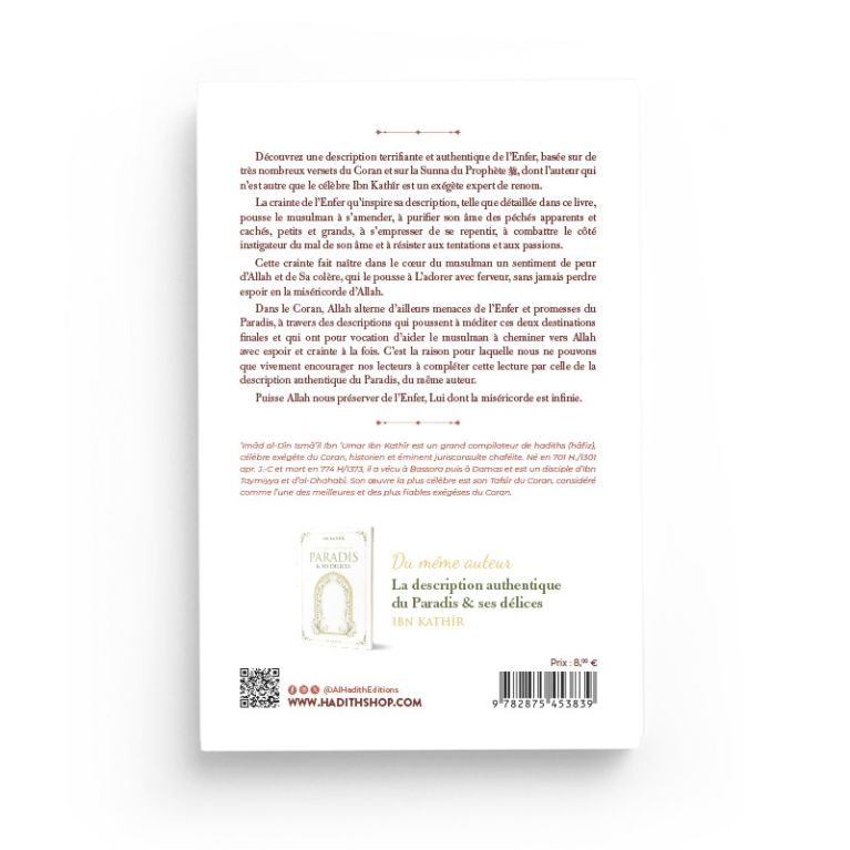 La description authentique de l'Enfer & ses supplices – Ibn Kathîr – Éditions Al-Hadîth