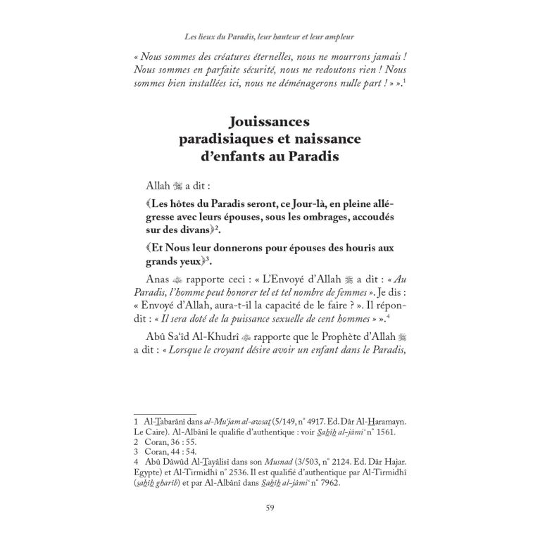 La Description Authentique du Paradis & ses Délices – Ibn Kathîr – Éditions Al-Hadîth