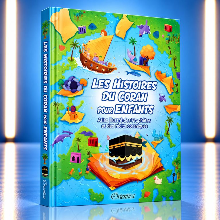 Les Histoires du Coran pour Enfants : Atlas illustré des Prophètes et des récits coraniques – Collectif – Orientica