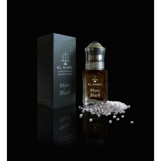 Musc Black 5ml - Musc Noir - Saudi Perfumes - Sans Alcool - El Nabil