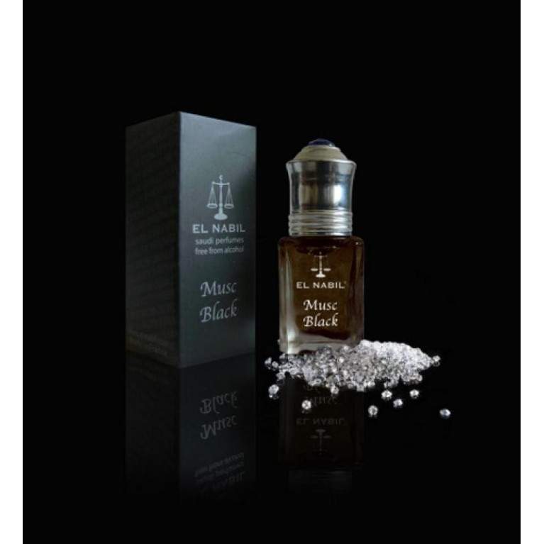 Musc Black 5ml - Musc Noir - Saudi Perfumes - Sans Alcool - El Nabil