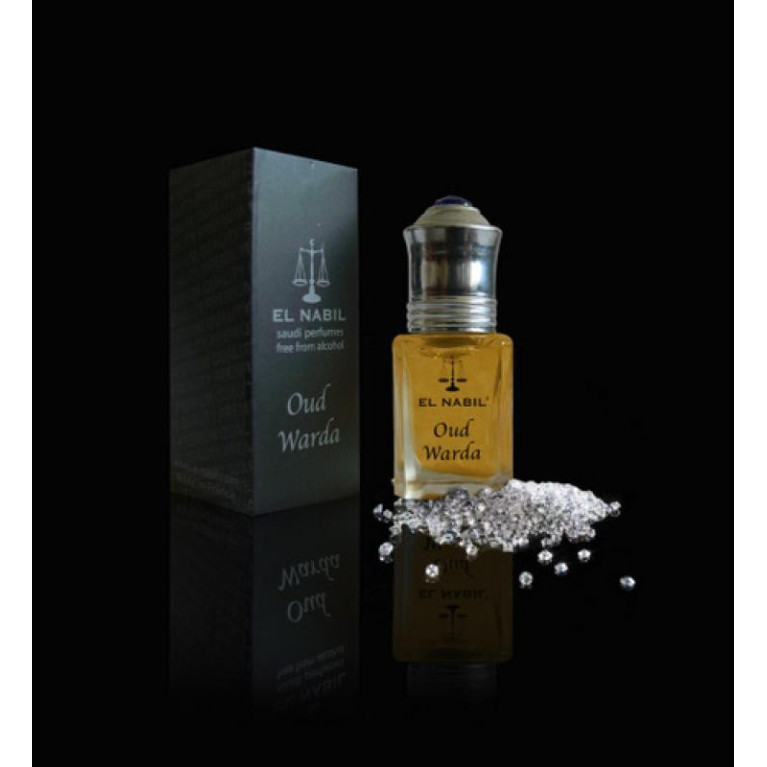 Oud Warda 5 ml - Saudi Perfumes -Sans Alcool - El Nabil