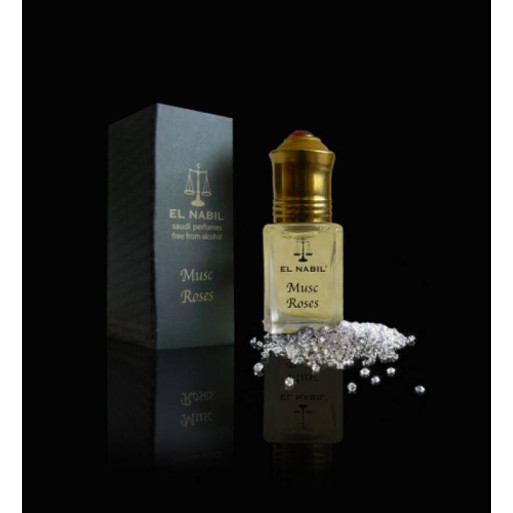 Musc Rose - Parfum : Mixte - Extrait de Parfum Sans Alcool - El Nabil - 5 ml 
