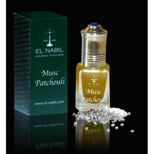 MUSC PATCHOULI - Parfum : Mixte - Extrait de Parfum Sans Alcool - El Nabil - 5 ml 