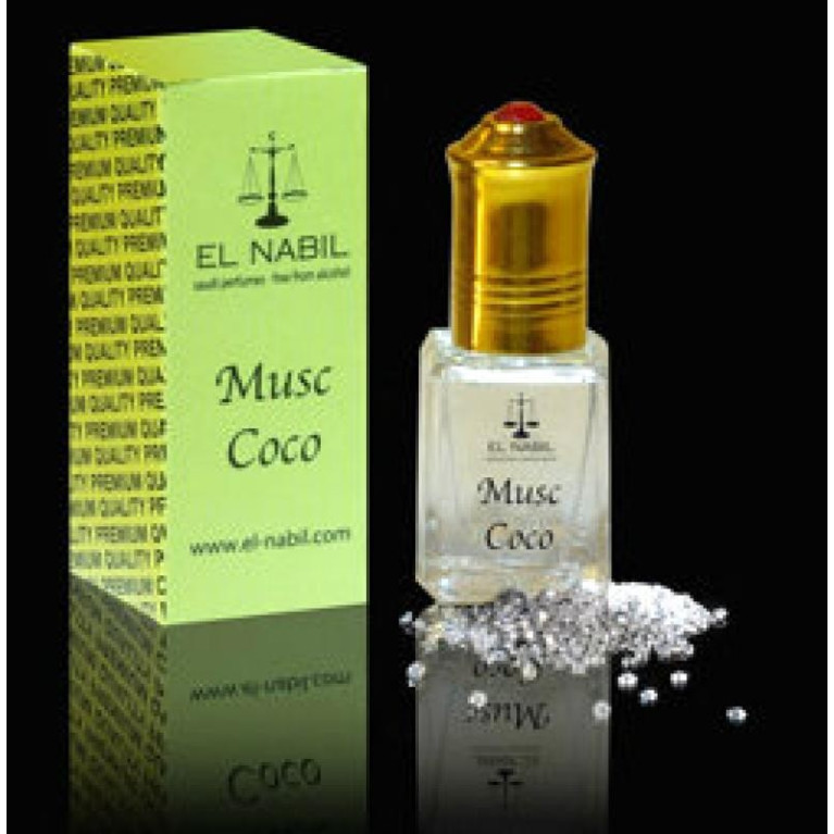 MUSC COCO 5 ml - Saudi Perfumes - Sans Alcool - El Nabil