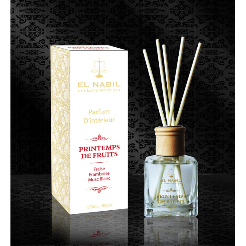 Printemps de Fruits - Parfum Capilla - Parfum d'Ambiance - El Nabil - 150 ml Printemps de Fruits - Parfum Capilla - Parfum d'Ambiance - El Nabil - 150 ml