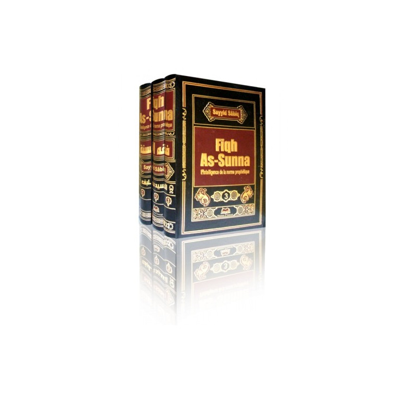 Fiqh Sunna en 3 Tome de Cheikh Sayyid Sâbiq - Edition Ennour