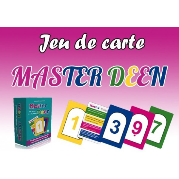 Master Deen Junior 1 - Jeu de Cartes à Partir de 7 Ans