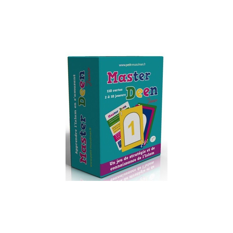 Master Deen Junior 1 - Jeu de Cartes à Partir de 7 Ans Master Deen Junior 1 - Jeu de Cartes à Partir de 7 Ans