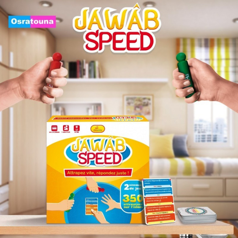 Jeu de Société, Jawab Speed, Attrapez vite, Répondez Juste !