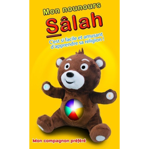 Mon Nounours Sâlah - Salah Mon Compagnon Préférer - C'est Facile et Amusant d'Apprendre sa Religion !