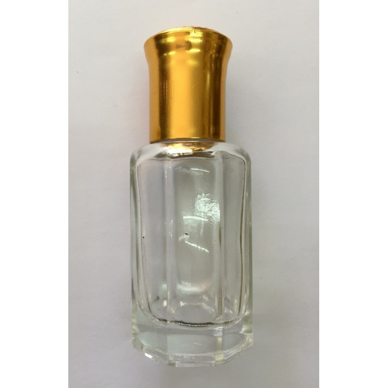 Bouteille en Verre pour Musc 12 ml - FLACON VIDE - Fiole + Bille