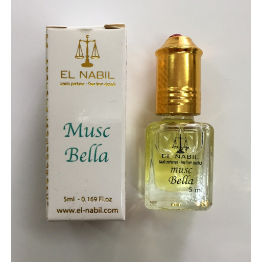 El Nabil - Musc Bella 5 ml - Saudi Perfumes - Sans Alcool