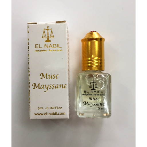 El Nabil - Musc Mayssane 5 ml - Saudi Perfumes - Sans Alcool