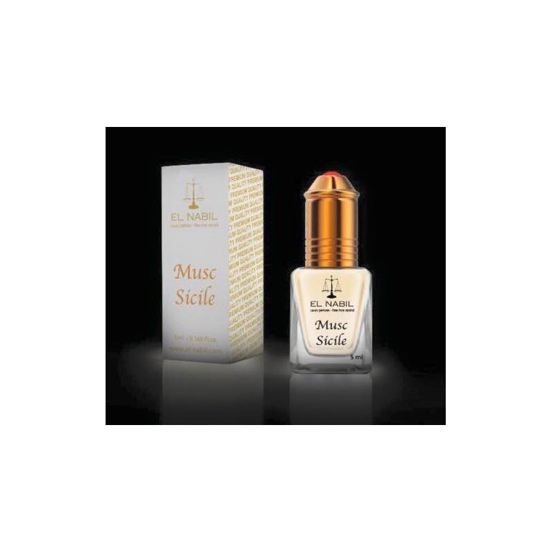 El Nabil - Musc Sicile 5 ml - Saudi Perfumes - Sans Alcool El Nabil - Musc Sicile 5 ml - Saudi Perfumes - Sans Alcool