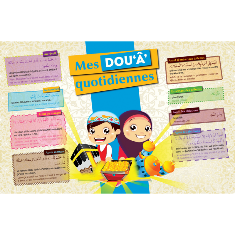 Le Coran Expliqué aux Enfants - Juz Amma - Poster + CD Rom Interactif Inclus - Edition Tawhid Le Coran Expliqué aux Enfants - Juz Amma - Poster + CD Rom Interactif Inclus - Edition Tawhid