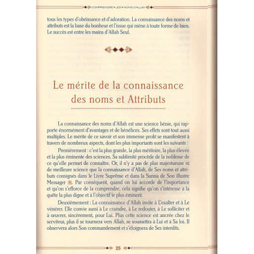 Comprendre les Noms d'Allah - Edition Al Hadith