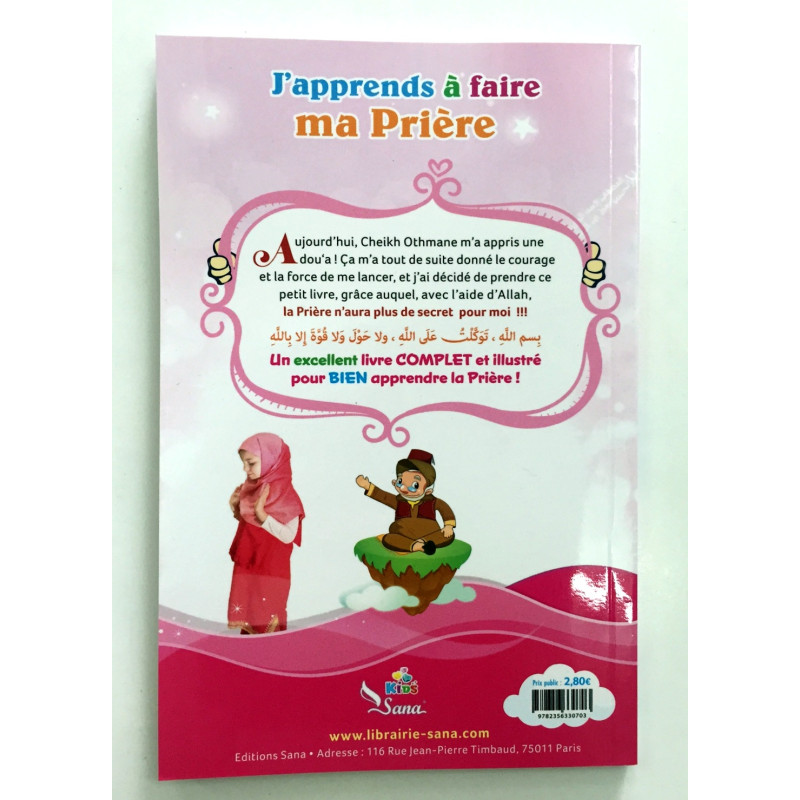 J'Apprends à Faire Ma Prière - Fille - Pour Tout Débutant ! - Edition Pixel Graf