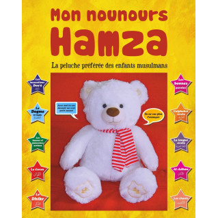 Mon Nounours Hamza : La Peluche Préférée des Enfants Musulmans - Nounours de Qualité et Très Doux - C'est Facile et Amusant d'Ap