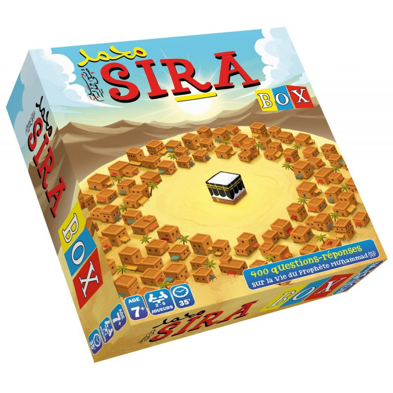 Sira Box - Jeu de Société - 400 Questions et Réponses sur la Vie du Prophète Muhammad Saw Sira Box - Jeu de Société - 400 Questions et Réponses sur la Vie du Prophète Muhammad Saw