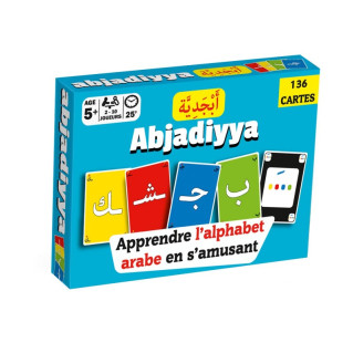 Jeu de cartes - Abjadiyya - Apprendre l'Alphabet Arabe en s'Amusant