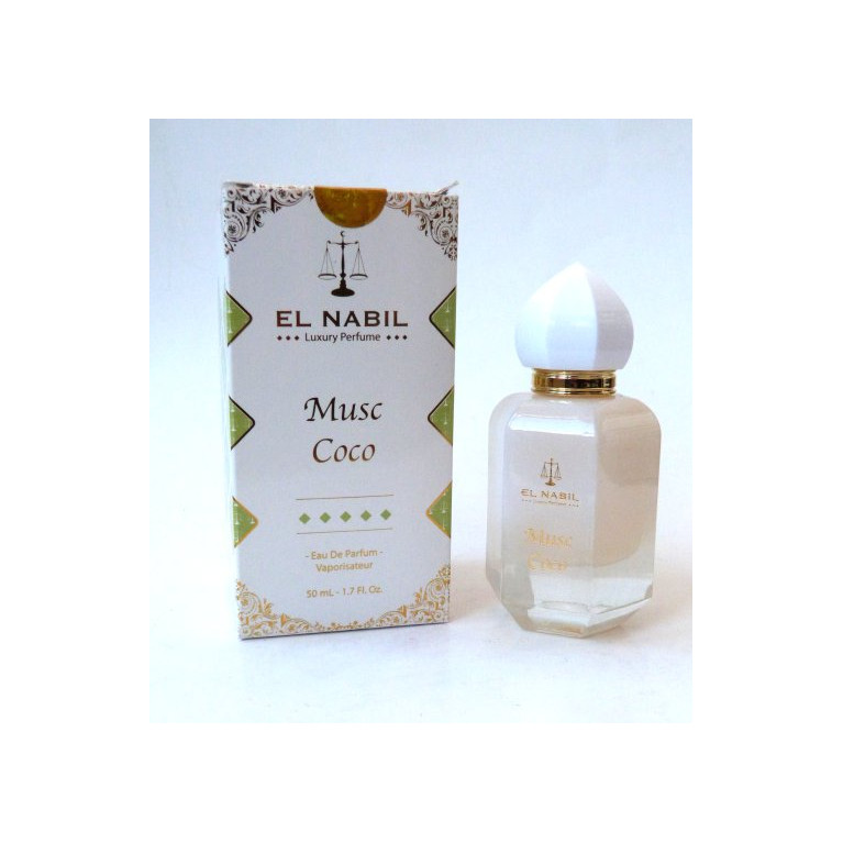 Parfums Spray - El Nabil - 50ml - Musc Coco