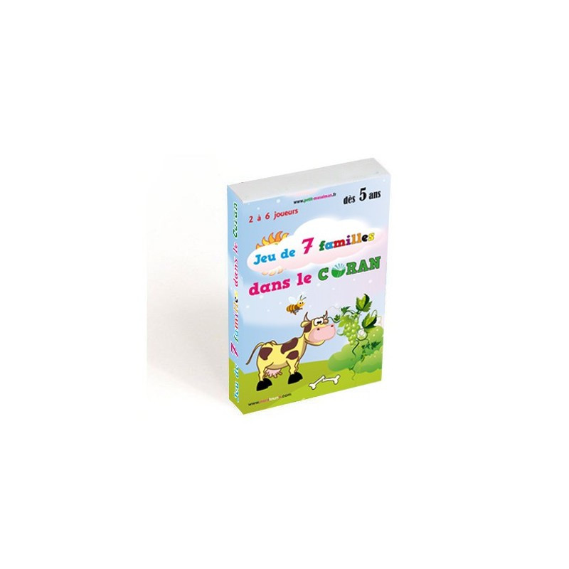 Jeu de 7 familles dans le Coran -2 à 6 joueurs - Dès 5 ans - Osratouna Jeu de 7 familles dans le Coran -2 à 6 joueurs - Dès 5 ans - Osratouna
