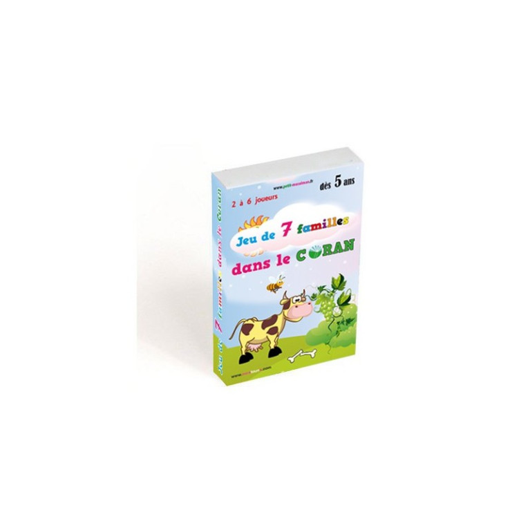 Jeu de 7 familles dans le Coran -2 à 6 joueurs - Dès 5 ans - Osratouna