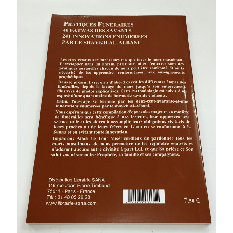 Pratiques Funéraires - Edition Al Madina Pratiques Funéraires - Edition Al Madina