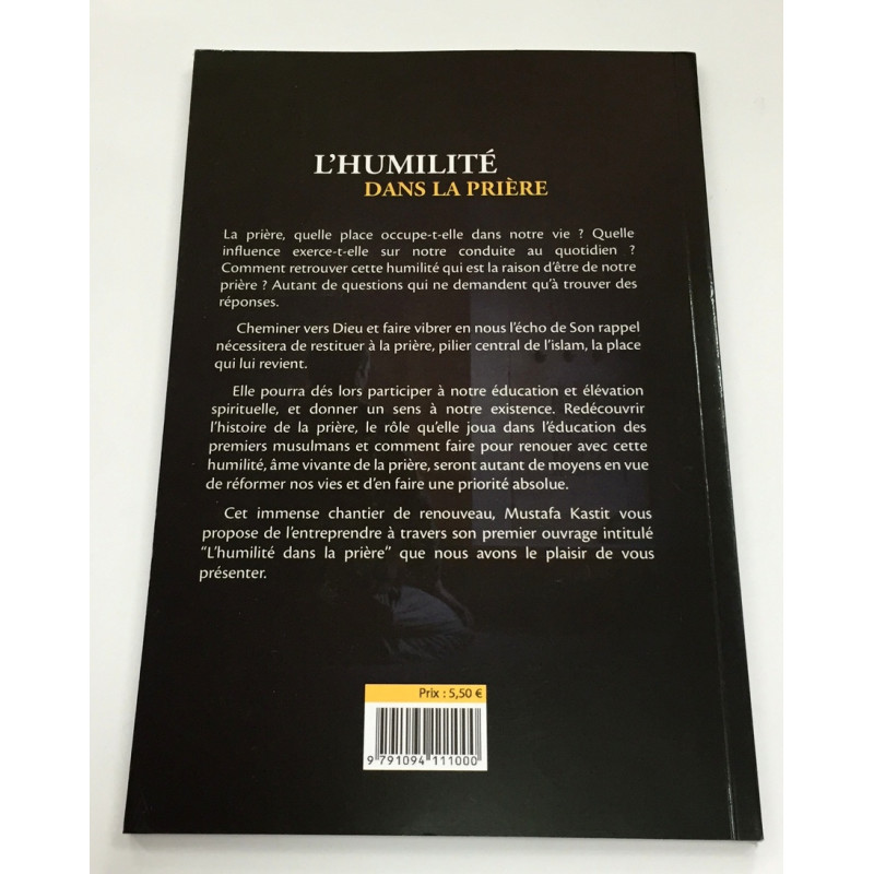 L'Humilité dans la Prière - Mustfa Kastit - Edition Renouveau