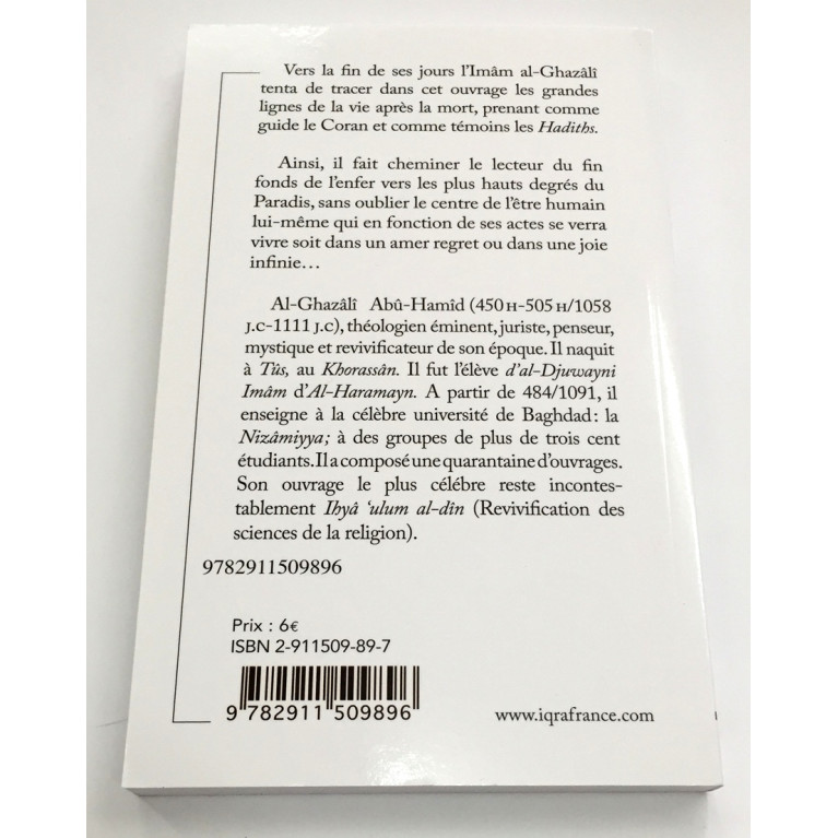 Après la Mort, La Vie - La Perle Précieuse - l'Imam Al Ghazali - Edition Iqra